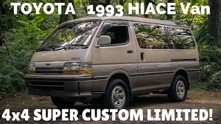 1993 Toyota Hiace Van Super Custom Limited 4x4. Diesel, with every option - by OttoEx