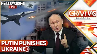 Russia bombs Kyiv, Putin punishes Zelensky for attacking Sukhoi Su-57, S-400 | Gravitas LIVE | WION