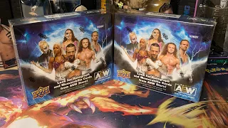 ALL IN! Hunting for AEW Autographs! Upper Deck Hobby Box Opening!