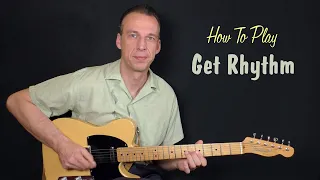 Rockybilly Guitar Lesson - Get Rhythm by Johnny Cash