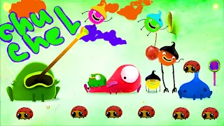 Chuchel Episode 8 / Solving the puzzle with friends / Cartoon click