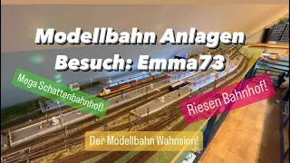 10m H0 Bahnhof! Modellbahn Anlagen Besuch bei ​Emma73!