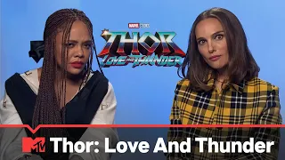 Natalie Portman And Tessa Thompson Go Head To Head To See Who Knows Thor More | MTV Movies