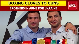 Legendary Boxing Champions Wladimir and Vitali Klitschko Take Up Arms For Their Motherland