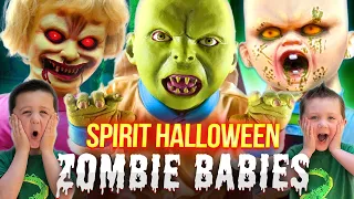 Spirit Halloween Zombie Baby Collection | All Spirit Halloween Zombie Babies | Spirit Animatronics