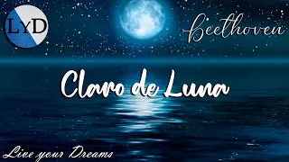 Beethoven 🌕 Sonata Claro de Luna (60 Minutos) 🎹 Música Clásica de Piano para Estudiar y Concentrarse