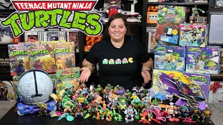 MASSIVE Teenage Mutant Ninja Turtles Toy Collection (80s and 90s TMNT Toy Collection!)
