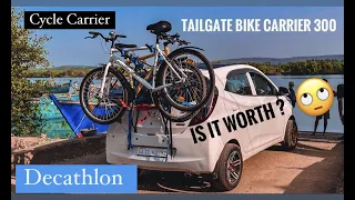 Decathlon Cycle rack/Carrier for any car | TailGate Bike Carrier 300 2/3 Bikes| Watch Before you buy