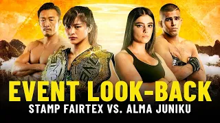 Stamp vs. Juniku Event Look-Back | ONE Championship Up Close