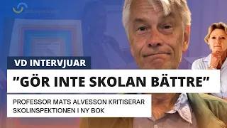 ”Skolinspektionen gör inte skolan bättre”