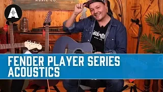 Fender Player California Acoustics - Bold, Vibrant and Stylish!