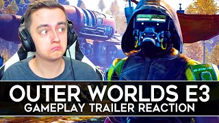 The Outer Worlds - Gameplay Trailer REACTION! (E3 2019)