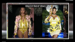 Versace By Fendi Spring Summer 2022 @Pt.3 Milan Fashion Week Fashion Show