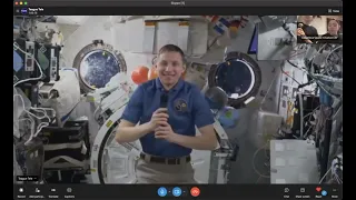Live with the International Space Station: Columbia Space Initiative calls Astronaut Woody Hoburg