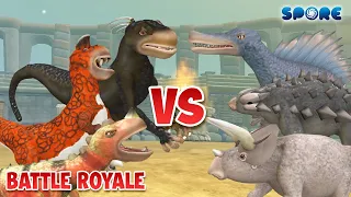 Dino Tournament Arena Battle Royale | SPORE