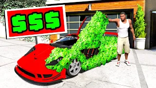 GTA 5 but EVERYTHING I Touch Turns To MONEY!