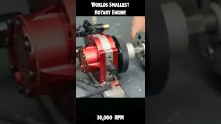 World's Smallest Rotary Engine 30,000 RPM