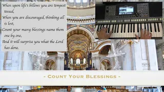 Count Your Blesssings - Instrumental with lyrics.