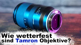 Wie wetterfest sind Tamron Objektive?