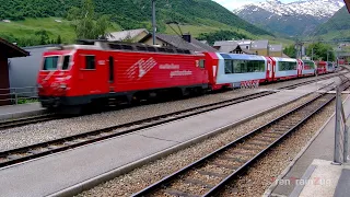 Realp bahnhof 2019 Matterhorn Gotthard Bahn