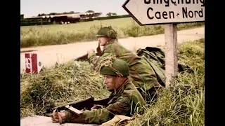 the battle of caen - the British massacre.