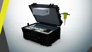Portable Buried Perimeter Intruder Detection (UK) - SG Rapid PTZ Kit with Seismic detectors