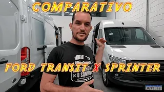 Comparativo de Ford Transit X Mercedes-Benz Sprinter - [Motorhome O Sonho]