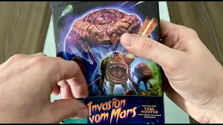 🔴 NEW Invaders from Mars / Invasion vom Mars  1953 & 1986 Blu-ray Steelbook@PLAIONPICTURES