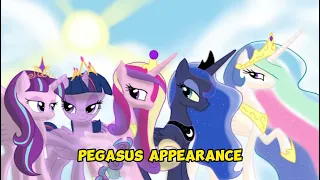 The difference between a Unicorn, Alicorn, and A Pegasus,