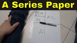 A Series Paper Size Explained-Easy Tutorial