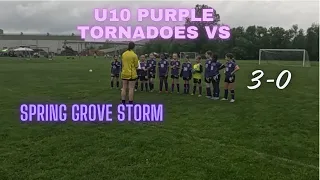 Purple Tornadoes at Spring Grove Storm