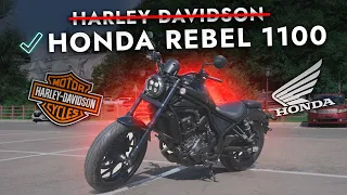 HONDA REBEL 1100DСT❗️ ЛУЧШИЙ КРУИЗЕР-БОББЕР? HARLEY-DAVIDSON SPORTSTER и INDIAN SCOUT BOBBER — ПОКА!