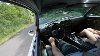 1974 Datsun 260z Test Drive