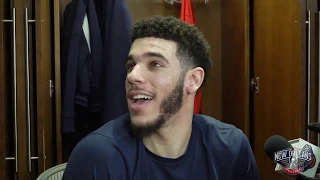 Lonzo Ball Reacts to his Career-High 13 Assists vs Jazz and Ingram's big night 49 Points!