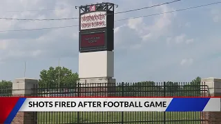 Shots fired after weekend football game