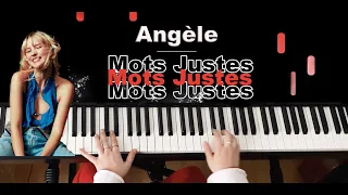 Angèle - Mots justes Piano (Facile)