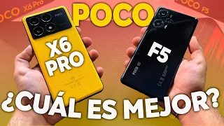 Poco X6 PRO vs Poco F5 🏆 Comparativa COMPLETA!! El VERDADERO REY