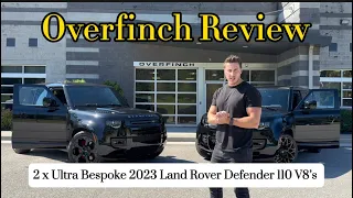 ‼️Overfinch - 2 x Ultra Bespoke 2023 Land Rover Defender 110 V8’s. Which does it best? 👀