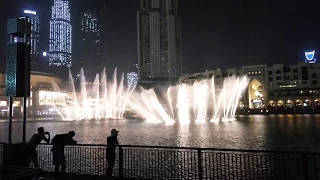 Эмоции зашкаливают!! Завораживающее шоу поющие фонтаны в Дубае 2017