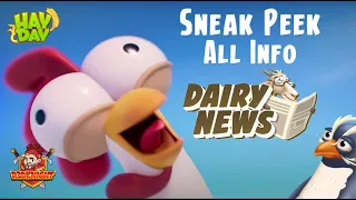 Hay Day Dairy News - September Update, All Info