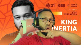 King Inertia 🇺🇸 I GRAND BEATBOX BATTLE 2021: WORLD LEAGUE I Solo Elimination[REACTION]