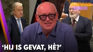 Vandaag Inside-tafel ziet beelden van clash Wilders en Timmermans: ‘Hij is gevat, hè?’