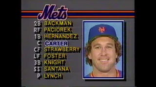 Mets vs Dodgers (9-7-1985)