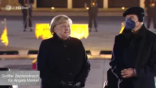 Angela Merkel äußerte einen besonderen Wunsch...