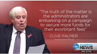 Qld Nickel: Clive Palmer accuses administrators of false report