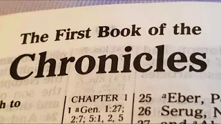 1 Chronicles from the free audio Bible KJV