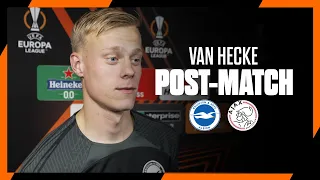 Van Hecke: A Proud Moment For The Club