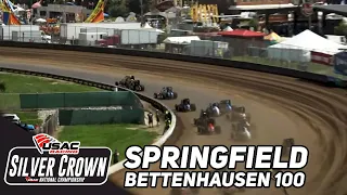 HIGHLIGHTS: USAC Silver Crown | Illinois State Fairgrounds | Bettenhausen 100 | August 19, 2023