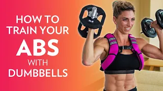 HOW TO TRAIN YOUR ABS WITH DUMBBELLS