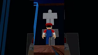 MARIO BEATS PEACH IN OBBY! 😲 #shorts #roblox